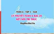 Lý Thuyết Toán 6 Bài 20: Chu vi và diện tích của một số hình tứ giác đã học (Kết Nối Tri Thức)